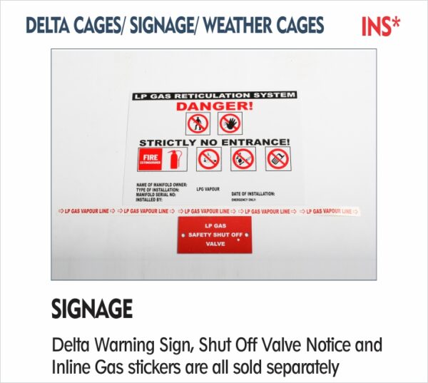 Delta Fill Sign SIGNAGE – Delta Gas